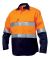 Mens Reflective Spliced Drill Shirt LS