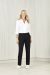 Comfort Womens Waist Straight Leg Pant